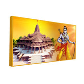 Spiritual Shri Ram Temple Wall Art & Paintings